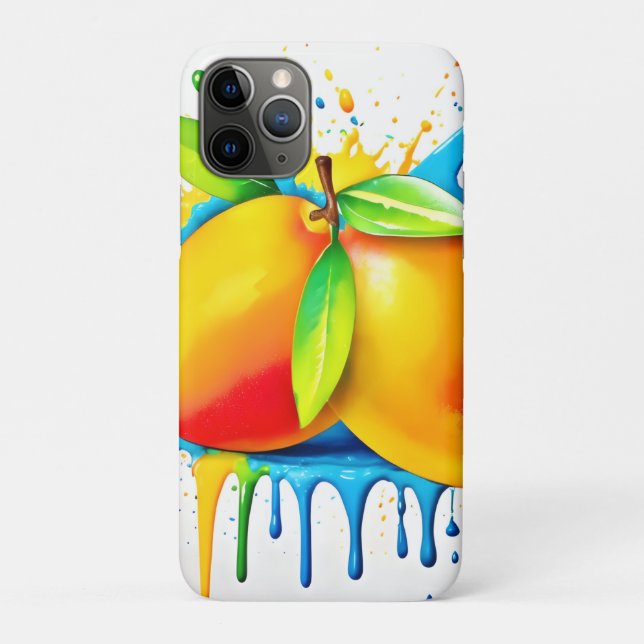 Mango Splash of Color Case-Mate iPhone Case (Back)