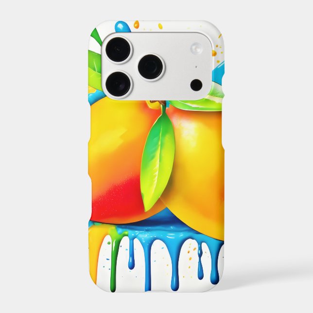 Mango Splash of Color Iphone Case (Back)