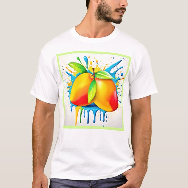 Mango Splash of Color T-Shirt (Front)
