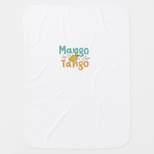 Mango Tango Baby Blanket