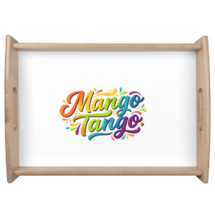 Mango Tango Tropical Vibes T-Shirt Serving Tray