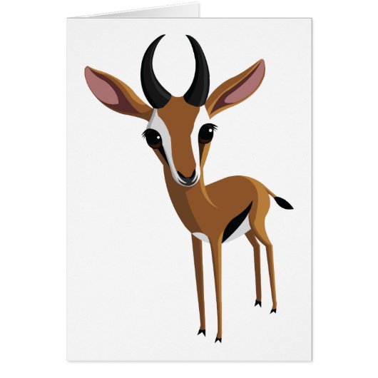 Mango the Gazelle Cards (Front)