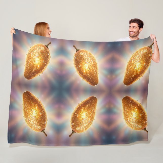 Mango – Tropical Fruit Full of Flavor´7 Fleece Blanket (In Situ)