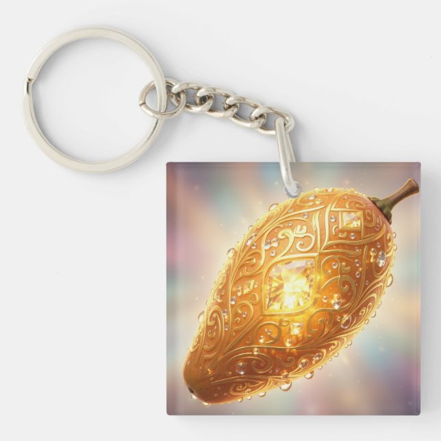Mango – Tropical Fruit Full of Flavor´7 Keychain (Front)