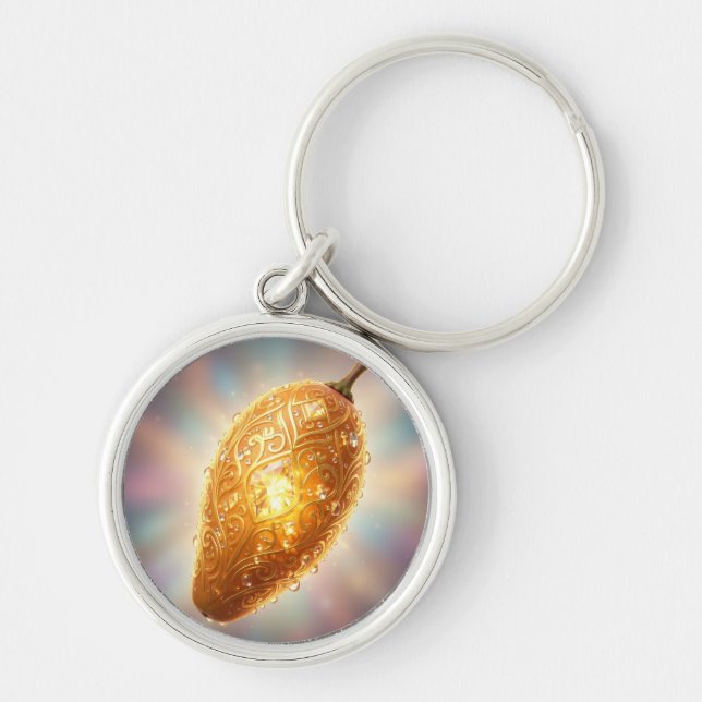 Mango – Tropical Fruit Full of Flavor´7 Keychain (Front)