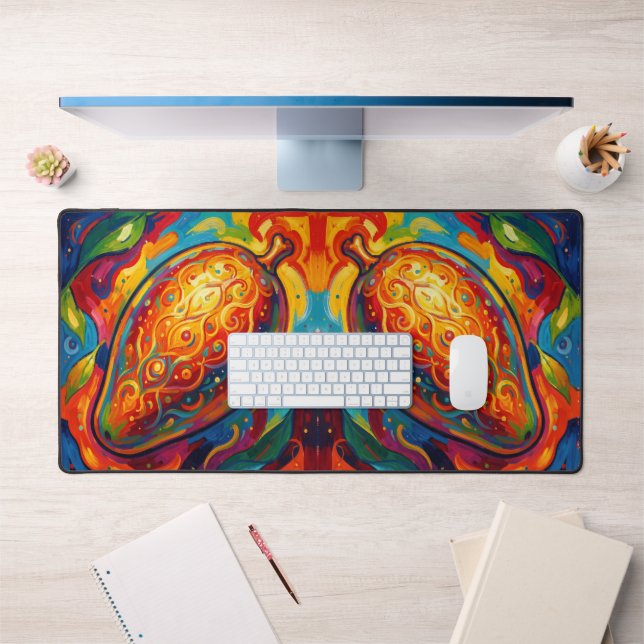 Mango – Tropical Fruit Full of Flavor´9 Desk Mat (Office 1)
