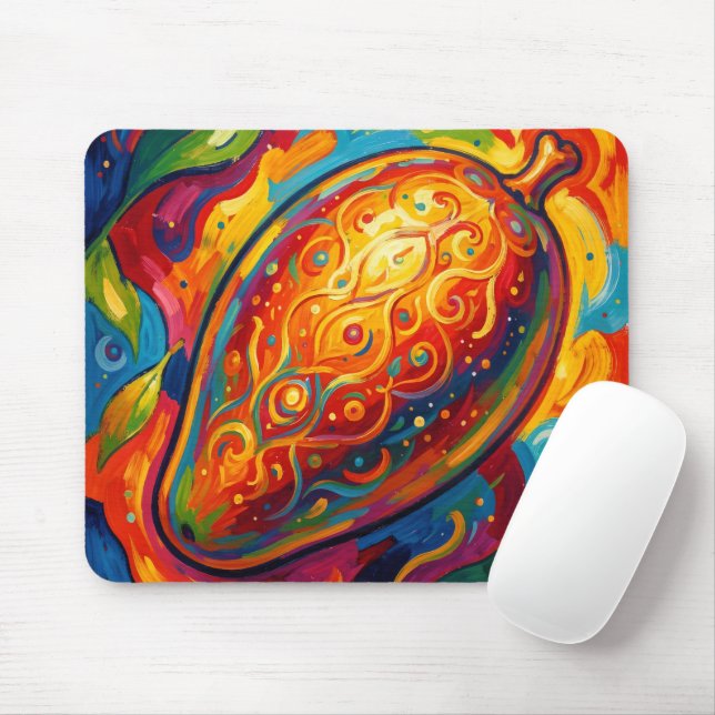 Mango – Tropical Fruit Full of Flavor´9 Mouse Pad (With Mouse)