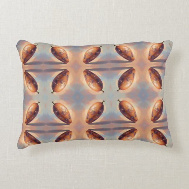Mango - Tropical fruit full of flavor Accent Pillow (Front)