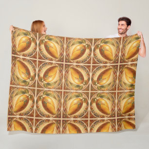 Mango - Tropical fruit full of flavor Fleece Blanket