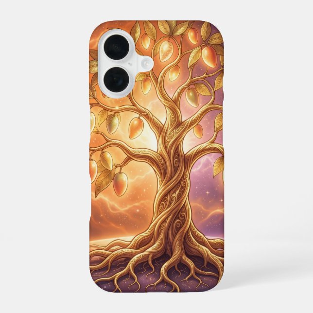 Mango - Tropical fruit full of flavor iPhone Case (Back)