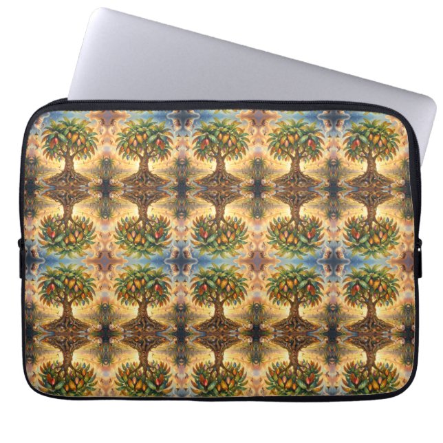 Mango – Tropical Fruit Full of Flavor Laptop Sleeve (Front)