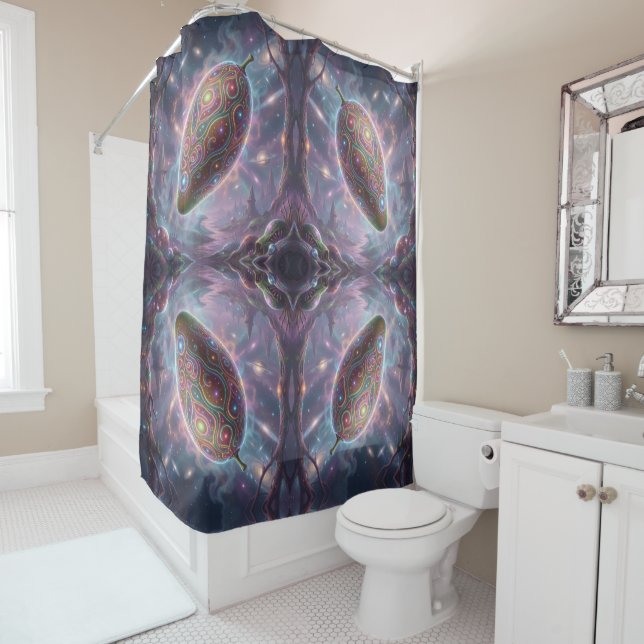Mango – Tropical Fruit Full of Flavor Shower Curtain (In Situ)