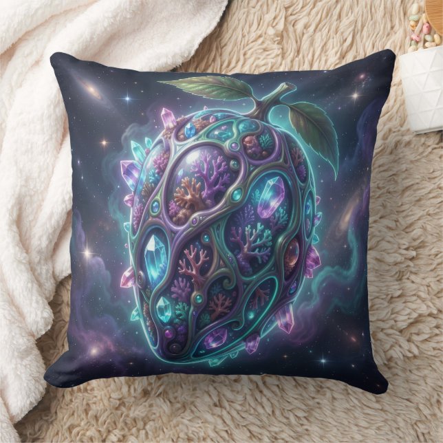 Mango - Tropical fruit full of flavor Throw Pillow (Blanket)
