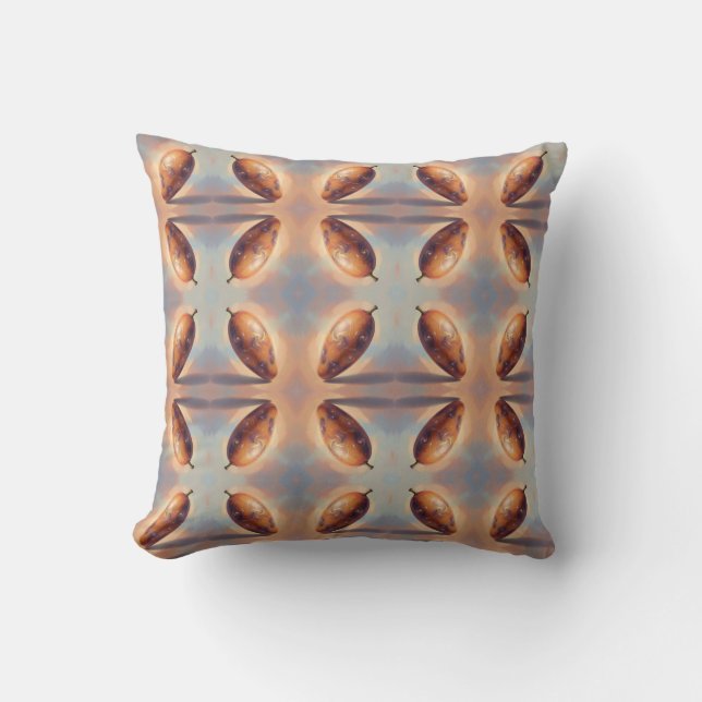 Mango - Tropical fruit full of flavor Throw Pillow (Front)