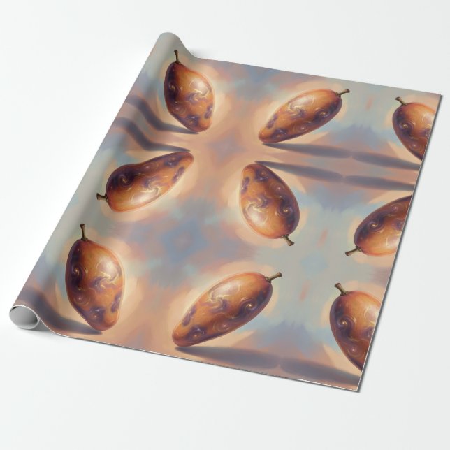 Mango - Tropical fruit full of flavor Wrapping Paper (Unrolled)