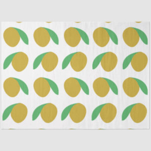 Mango Tropical Fruit Summer Party Tissue Paper