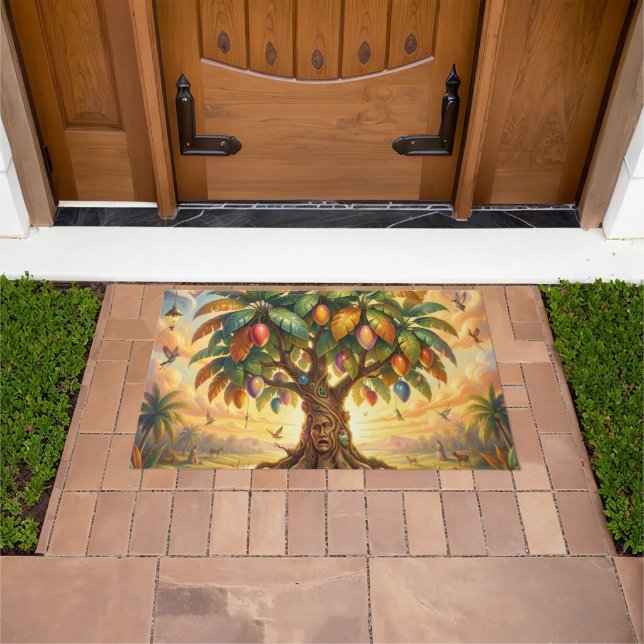 Mango – Tropische Frucht voller Geschmack´7 Doormat (Outdoor)