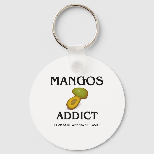 Mangos Addict Keychain (Front)