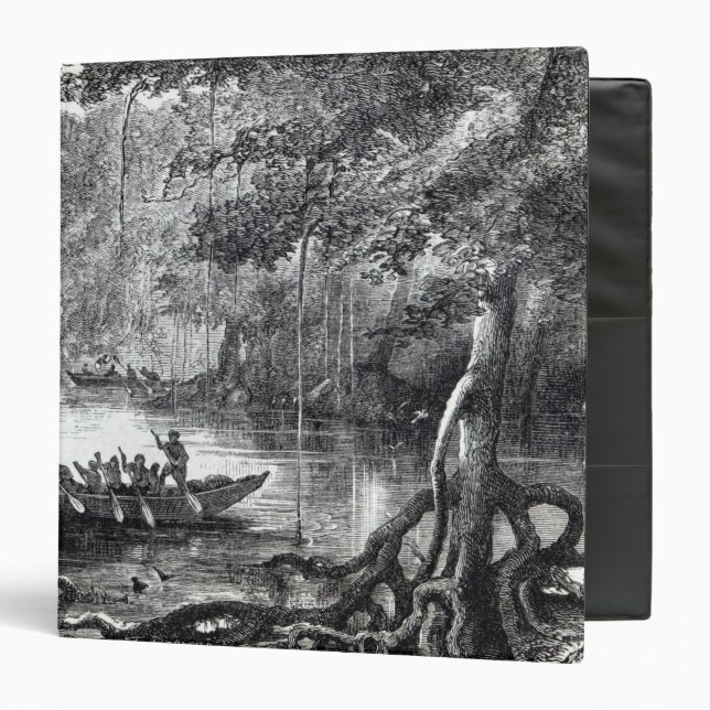 Mangrove Forest' 3 Ring Binder (Front/Inside)