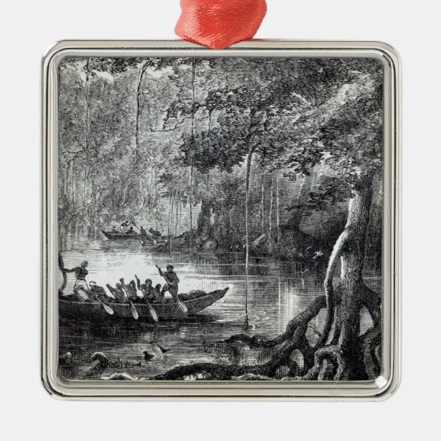 Mangrove Forest' Metal Ornament (Front)