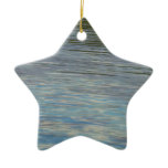 Mangrove Lagoon Water Caribbean Blue Ceramic Ornament