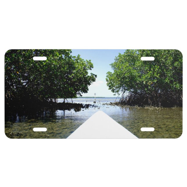 Mangrove Passage License Plate (Front)