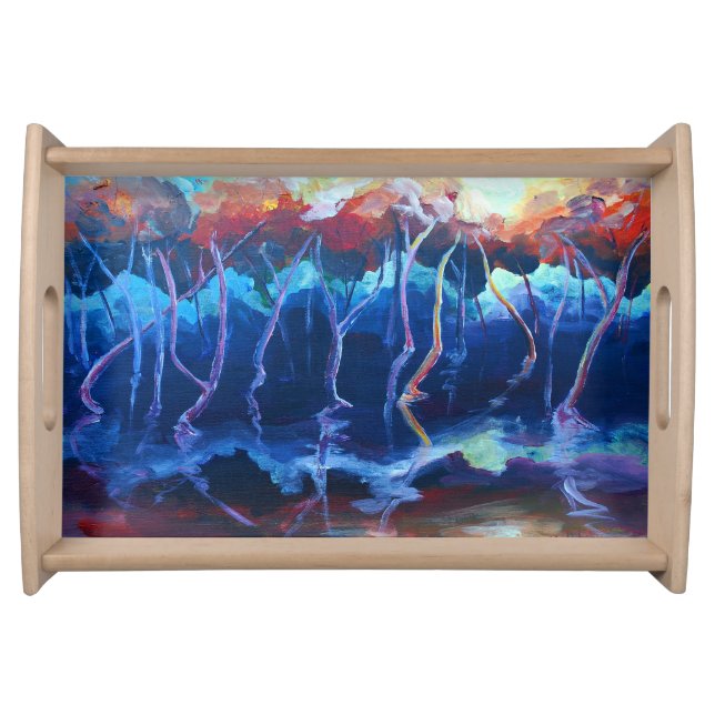 Mangrove Trees Serving Tray (Front)