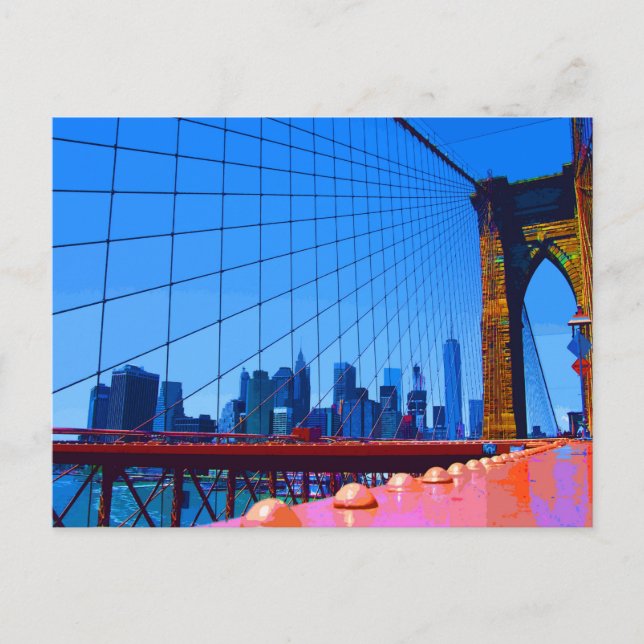 Manhattan 3000 postcard (Front)