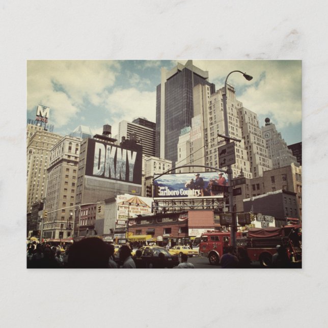 Manhattan, 42nd Street Postcard (Front)