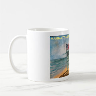 Manhattan Beach, CA Coffee/Tea Mug