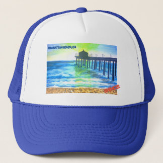 Manhattan Beach, CA Trucker Hat