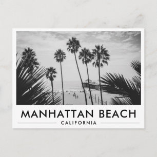Manhattan Beach California Coastline Los Angeles Postcard