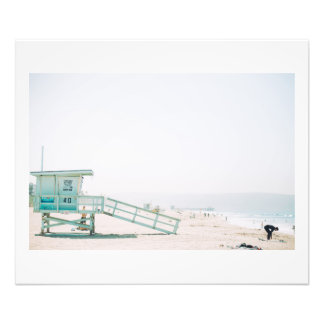 Manhattan Beach Lifeguard Shack Photo Print