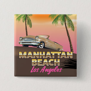 Manhattan beach Los Angeles Button