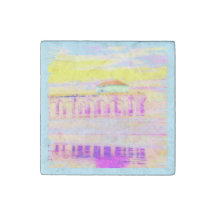 Manhattan Beach Pier California in Pastels