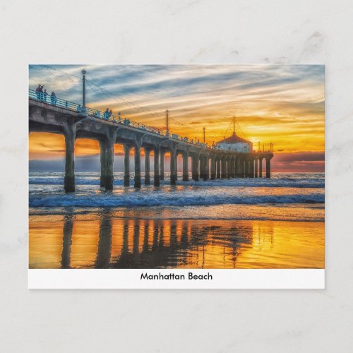 Manhattan Beach Pier Post Card