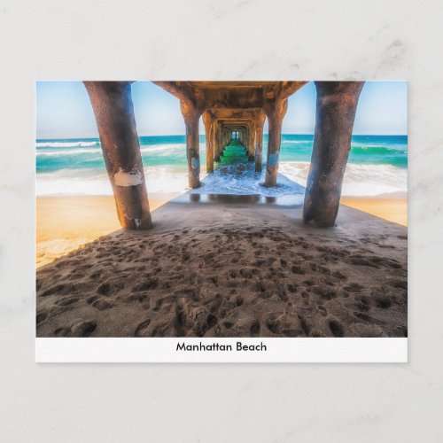 Manhattan Beach Pier Post Card