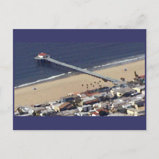 Manhattan Beach Pier Postcard