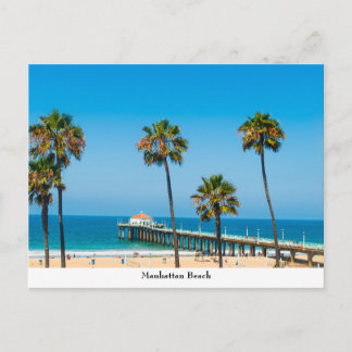 Manhattan Beach Pier Postcard