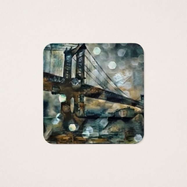 Manhattan bridge abstract (Front)