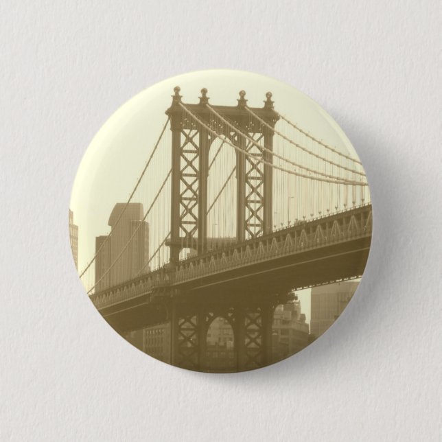 Manhattan Bridge Button (Front)