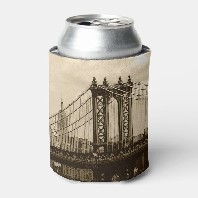 Manhattan Bridge Can Cooler (Can Front)