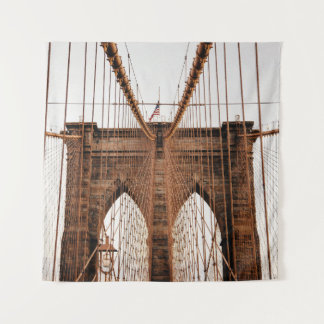 MANHATTAN BRIDGE NEW YORK TAPESTRY