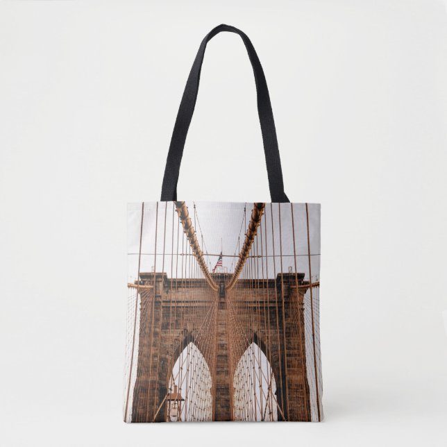 MANHATTAN BRIDGE NEW YORK TOTE BAG (Front)