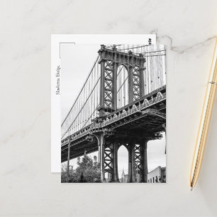 Manhattan Bridge  Postcard