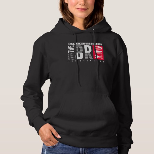 Manhattan Bronx Urban Hoodie (Front)