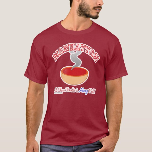 Manhattan Chowder War T-shirt (Front)