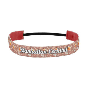 Manhattan Cocktail Athletic Headband