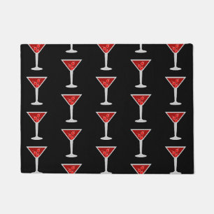Manhattan Cocktail Bartender Alcohol Liquor Lovers Doormat
