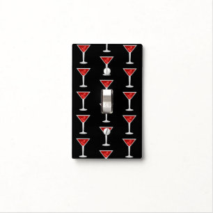 Manhattan Cocktail Bartender Alcohol Liquor Lovers Light Switch Cover